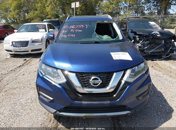 5N1AT2MV5HC779608 2017 NISSAN ROGUE Blue Սարքավորումների վահանակի տեսք