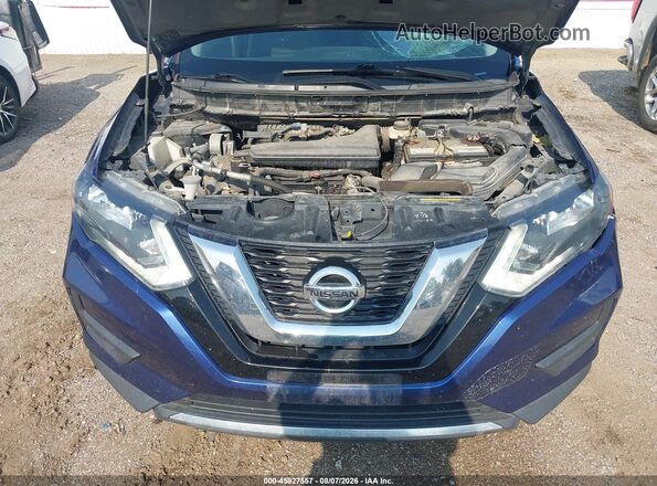 5N1AT2MV5HC779608 2017 NISSAN ROGUE Blue Հետևի տեսք
