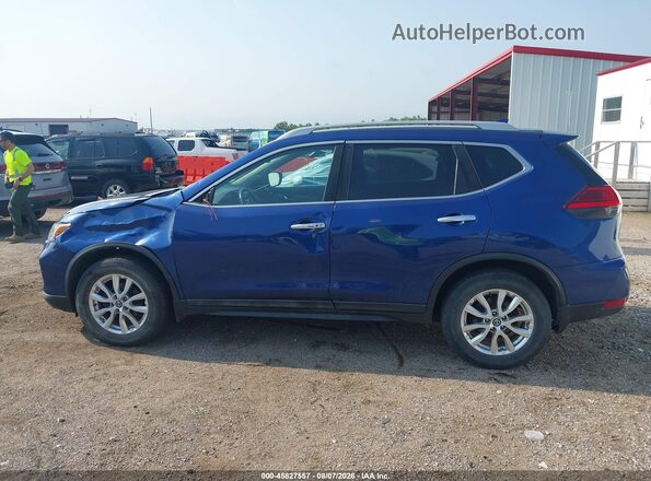 5N1AT2MV5HC779608 2017 NISSAN ROGUE Blue Սալոնի 360 աստիճան տեսք