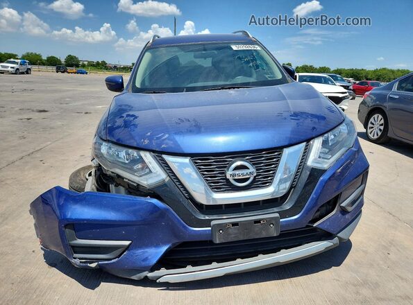 5N1AT2MV5HC792844 2017 NISSAN ROGUE Blue Widok z przodu