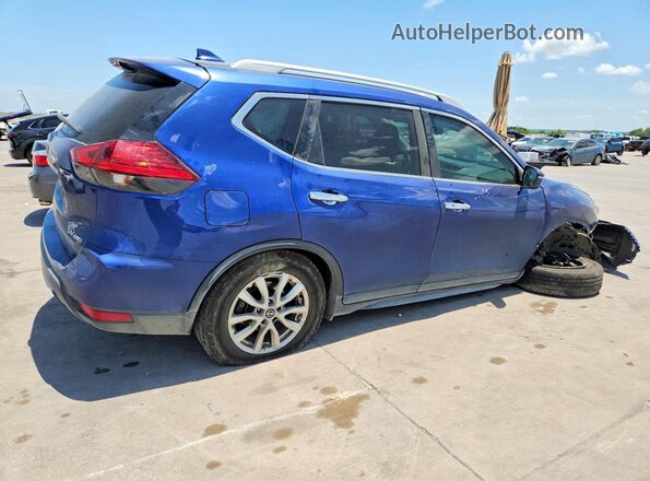 5N1AT2MV5HC792844 2017 NISSAN ROGUE Blue Tył prawy