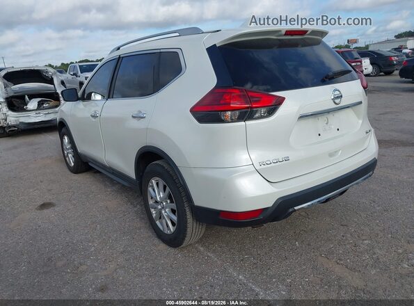5N1AT2MV5HC849558 2017 NISSAN ROGUE Белый Задняя левая четверть