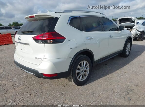 5N1AT2MV5HC849558 2017 NISSAN ROGUE Белый Задняя правая четверть