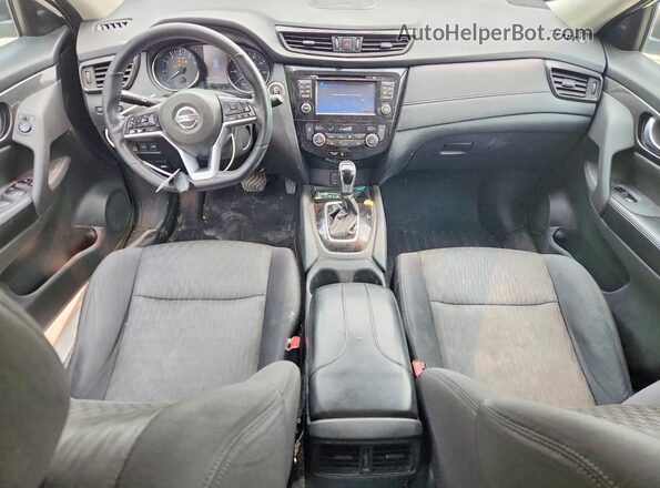 5N1AT2MV5HC880213 2017 NISSAN ROGUE Beige Dashboard view