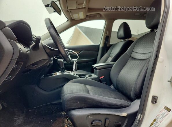 5N1AT2MV5HC880213 2017 NISSAN ROGUE Beige Front interior view