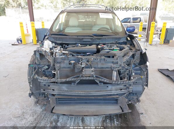 5N1AT2MV5JC708883 2018 NISSAN ROGUE Blue Դիմացի տեսք