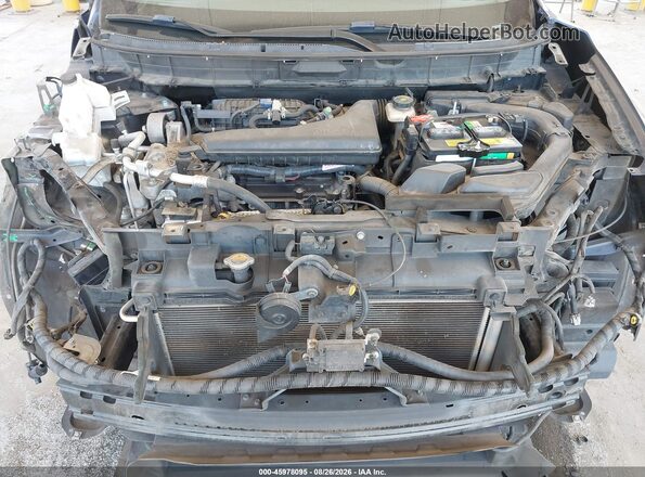 5N1AT2MV5JC708883 2018 NISSAN ROGUE Blue Հետևի տեսք