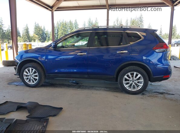 5N1AT2MV5JC708883 2018 NISSAN ROGUE Blue 