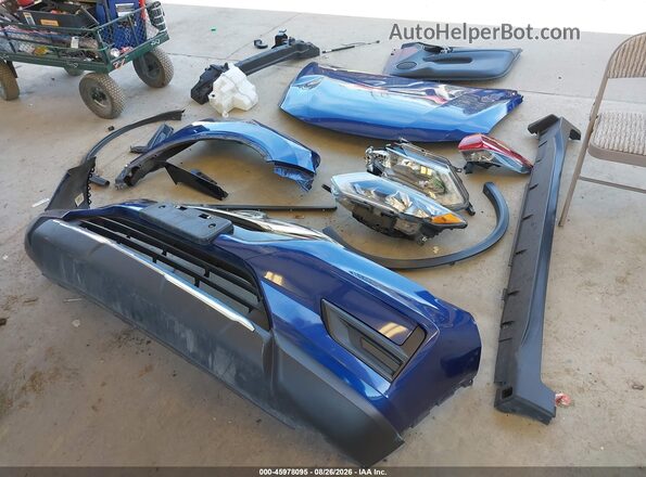 5N1AT2MV5JC708883 2018 NISSAN ROGUE Blue Սարքավորումների վահանակի տեսք