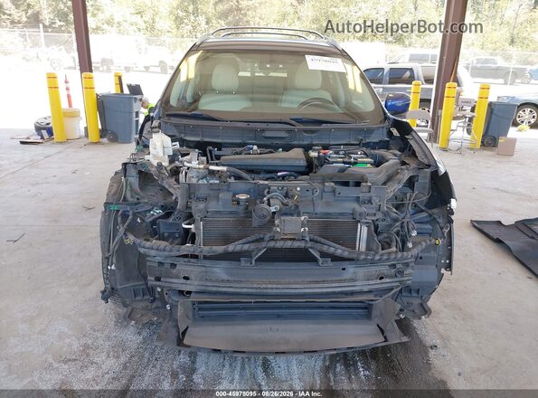 5N1AT2MV5JC708883 2018 NISSAN ROGUE Blue Սալոնի հետևի տեսք