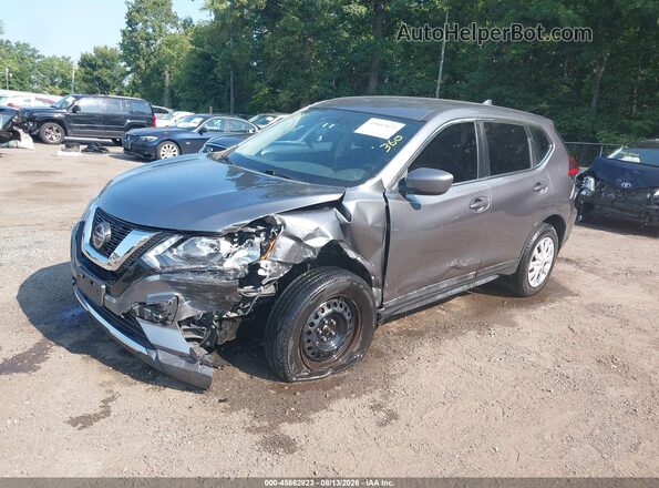 5N1AT2MV5JC728793 2018 NISSAN ROGUE Gray Przód lewy