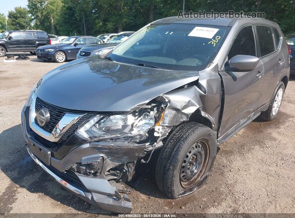 5N1AT2MV5JC728793 2018 NISSAN ROGUE Gray Widok z przodu