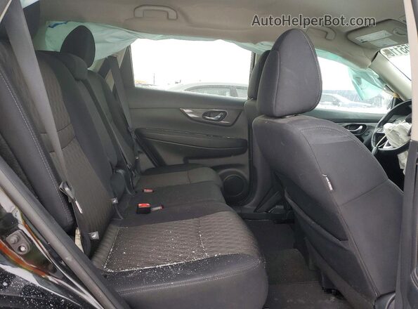 5N1AT2MV5JC776004 2018 NISSAN ROGUE Black Widok wnętrza z tyłu