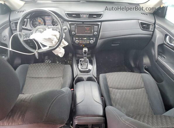 5N1AT2MV5JC776004 2018 NISSAN ROGUE Black Widok deski rozdzielczej