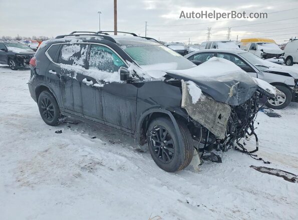 5N1AT2MV5JC776004 2018 NISSAN ROGUE Black Przód prawy