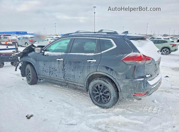 5N1AT2MV5JC776004 2018 NISSAN ROGUE Black Tył lewy