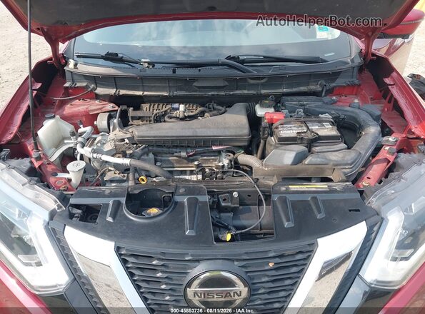 5N1AT2MV5JC778710 2018 NISSAN ROGUE Red უკანა ხედი