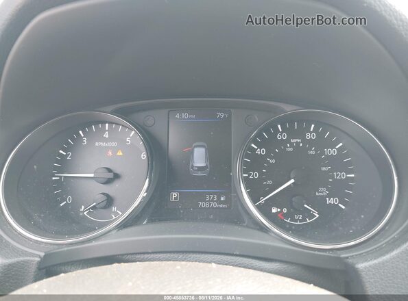 5N1AT2MV5JC778710 2018 NISSAN ROGUE Red უკანა სავარძლების ხედი