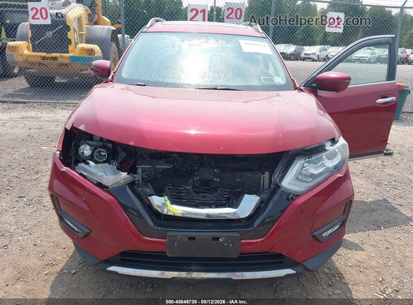 5N1AT2MV5JC830160 2018 NISSAN ROGUE Red Vista frontal