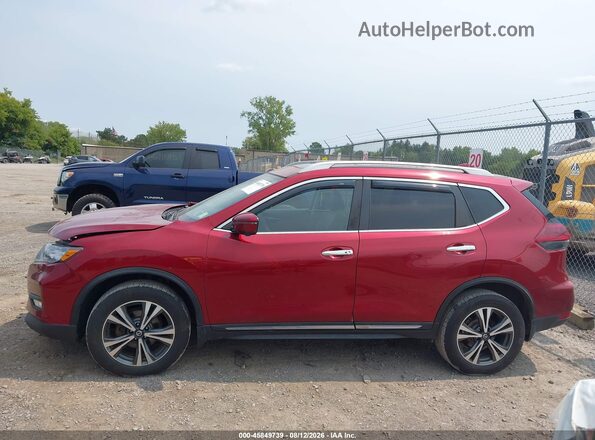 5N1AT2MV5JC830160 2018 NISSAN ROGUE Red Vista interior de 360 grados