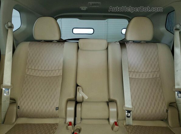 5N1AT2MV5JC849937 2018 NISSAN ROGUE White უკანა სავარძლების ხედი