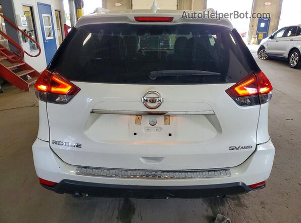 5N1AT2MV5JC849937 2018 NISSAN ROGUE White უკანა ხედი