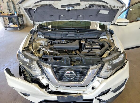 5N1AT2MV5JC849937 2018 NISSAN ROGUE White ძრავის განყოფილების ხედი