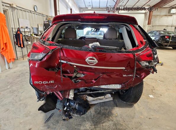 5N1AT2MV5KC702728 2019 NISSAN ROGUE Red Rear view