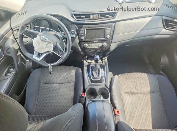 5N1AT2MV5KC712675 2019 NISSAN ROGUE Белый Вид панели приборов