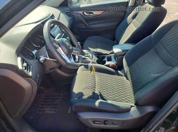 5N1AT2MV5KC726625 2019 NISSAN ROGUE Green წინა სალონის ხედი