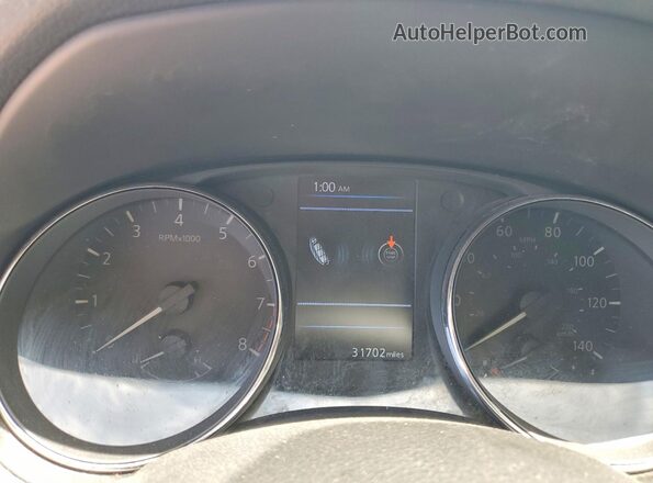 5N1AT2MV5KC762055 2019 NISSAN ROGUE Silver Սարքավորումների վահանակի տեսք