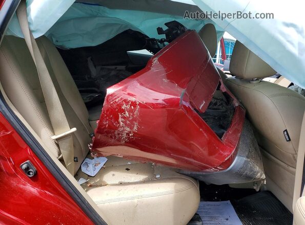 5N1AT2MV5KC785903 2019 NISSAN ROGUE Красный Вид задней части салона