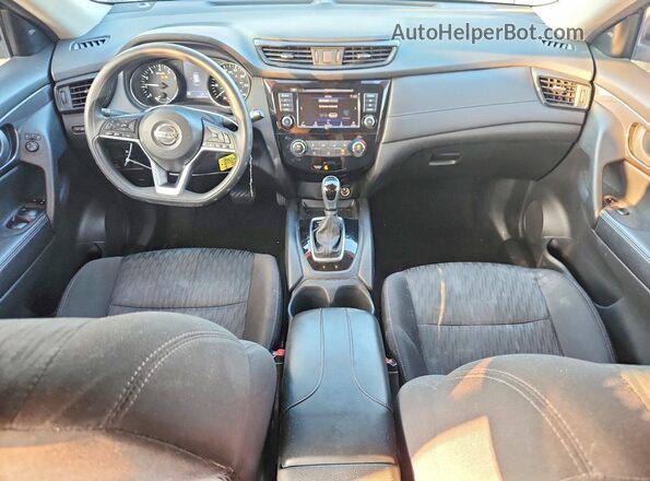 5N1AT2MV5LC712614 2020 NISSAN ROGUE Blue Widok deski rozdzielczej