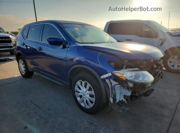 5N1AT2MV5LC712614 2020 NISSAN ROGUE Blue Przód prawy