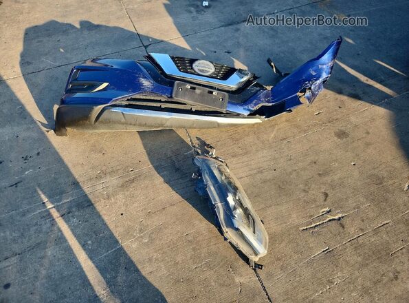 5N1AT2MV5LC712614 2020 NISSAN ROGUE Blue Widok naklejki z numerem VIN