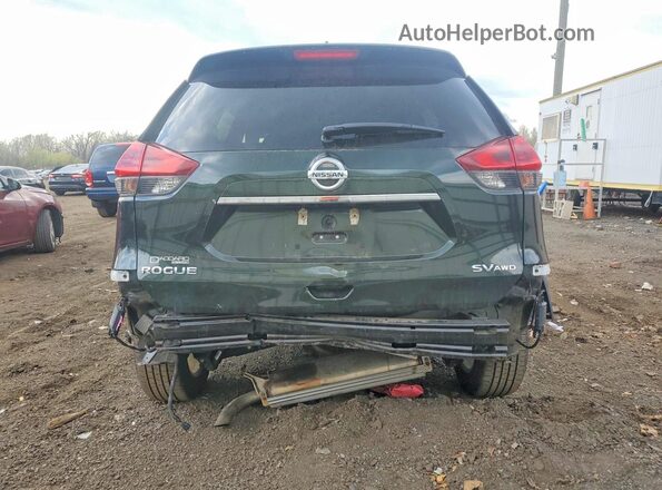 5N1AT2MV5LC734631 2020 NISSAN ROGUE Зеленый Вид сзади