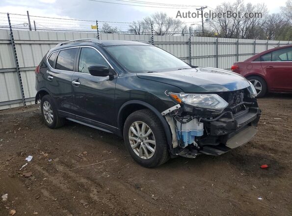 5N1AT2MV5LC734631 2020 NISSAN ROGUE Зеленый Передняя правая четверть