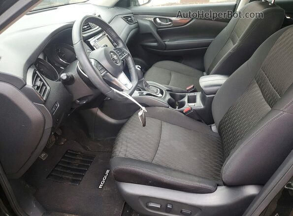 5N1AT2MV5LC734631 2020 NISSAN ROGUE Зеленый Вид салона спереди