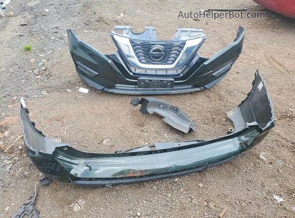 5N1AT2MV5LC734631 2020 NISSAN ROGUE Зеленый Вид наклейки с VIN-кодом