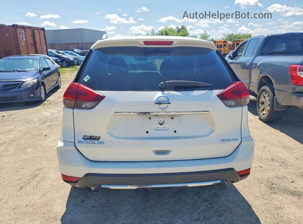 5N1AT2MV5LC782663 2020 NISSAN ROGUE White Вид ззаду