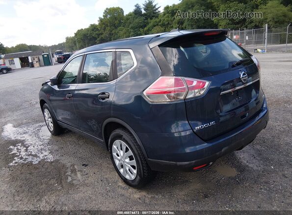 5N1AT2MV6GC740945 2016 NISSAN ROGUE Blue Հետևի ձախ