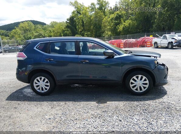 5N1AT2MV6GC740945 2016 NISSAN ROGUE Blue Սալոնի հետևի տեսք