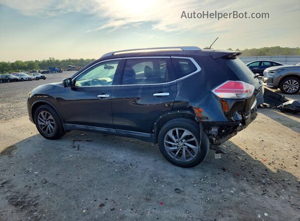 5N1AT2MV6GC841371 2016 NISSAN ROGUE Black Tył lewy