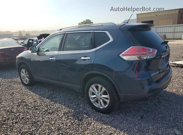 5N1AT2MV6GC896726 2016 NISSAN ROGUE Blue Հետևի ձախ