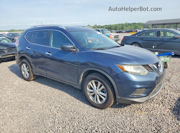5N1AT2MV6GC896726 2016 NISSAN ROGUE Blue Առջևի աջ