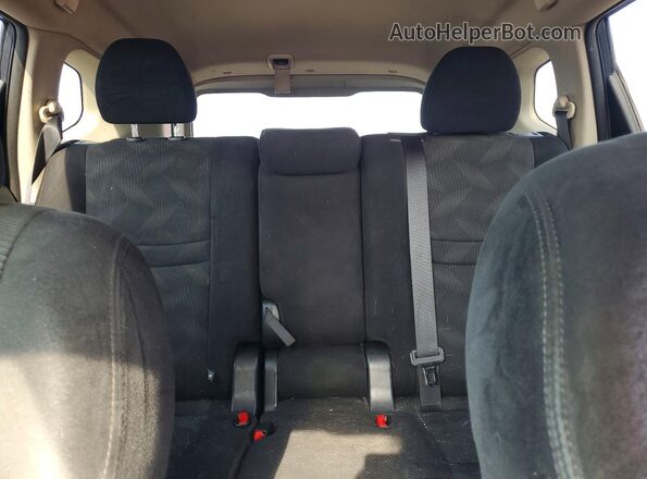 5N1AT2MV6GC896726 2016 NISSAN ROGUE Blue Հետևի նստատեղերի տեսք