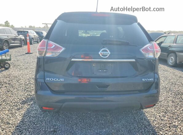 5N1AT2MV6GC896726 2016 NISSAN ROGUE Blue Հետևի տեսք