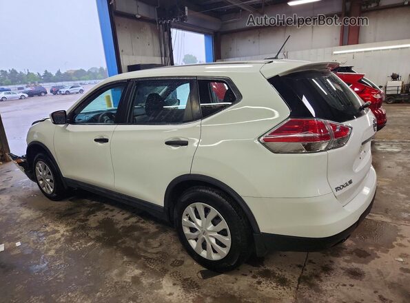 5N1AT2MV6GC915310 2016 NISSAN ROGUE Белый Задняя левая четверть