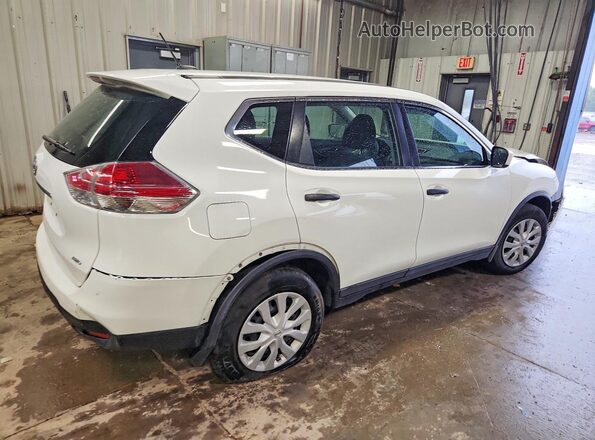 5N1AT2MV6GC915310 2016 NISSAN ROGUE Белый Задняя правая четверть