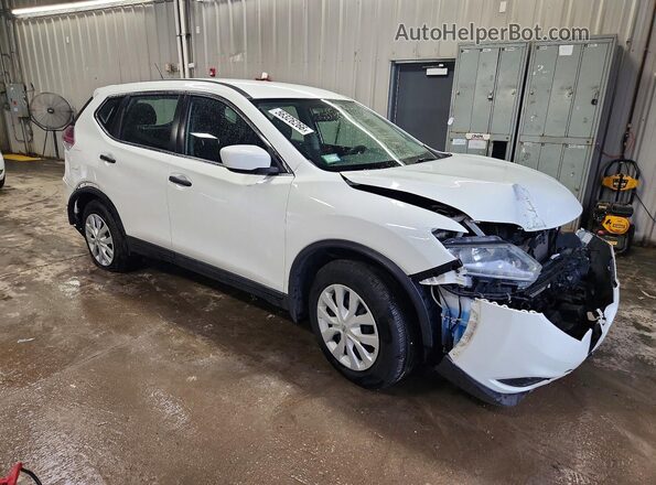 5N1AT2MV6GC915310 2016 NISSAN ROGUE Белый Передняя правая четверть